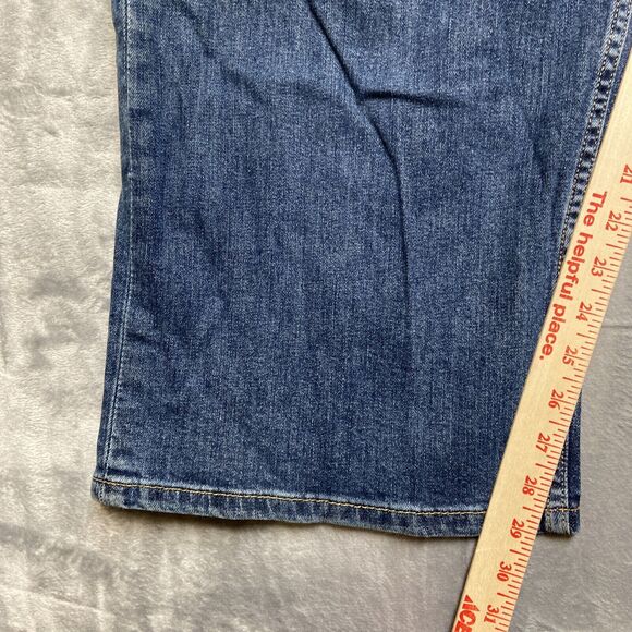 Levi's 559 Relaxed Fit Jeans Men's Size 54x30 Dark Blue Denim - Picture 6 of 10